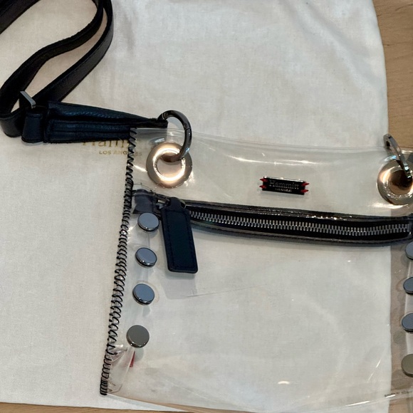 Hammitt Clear Crossbody Bag with Black Accents - Picture 4 of 4